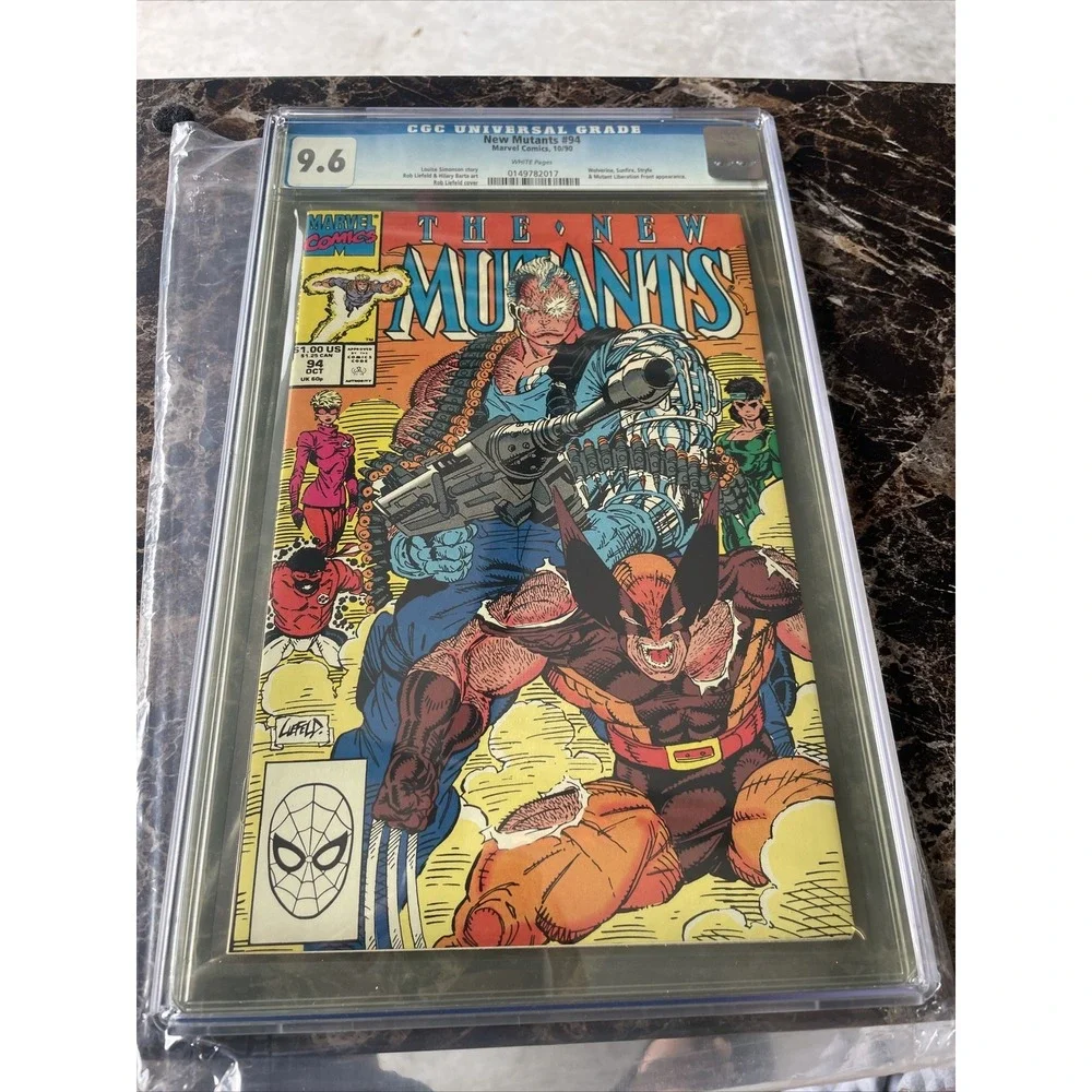 New Mutants #94 CGC 9.6 (1990) - Newsstand Edition - Wolverine & Cable app